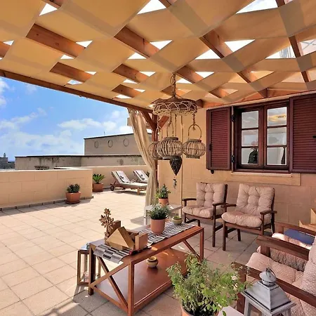 公寓 Center Penthouse - Medieval Town 10'- 2' Rhodes City